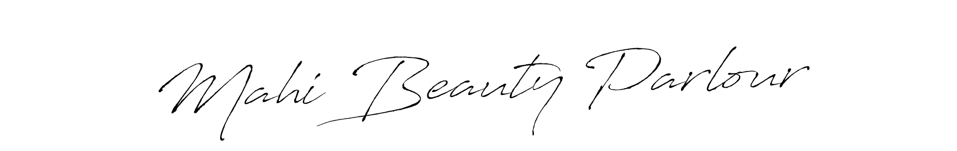 Here are the top 10 professional signature styles for the name Mahi Beauty Parlour. These are the best autograph styles you can use for your name. Mahi Beauty Parlour signature style 6 images and pictures png