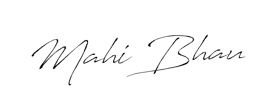 Mahi Bhau stylish signature style. Best Handwritten Sign (Antro_Vectra) for my name. Handwritten Signature Collection Ideas for my name Mahi Bhau. Mahi Bhau signature style 6 images and pictures png