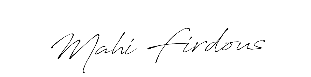 How to Draw Mahi Firdous signature style? Antro_Vectra is a latest design signature styles for name Mahi Firdous. Mahi Firdous signature style 6 images and pictures png