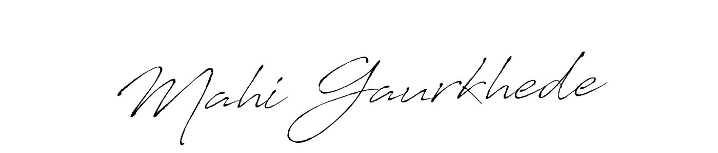 Make a beautiful signature design for name Mahi Gaurkhede. Use this online signature maker to create a handwritten signature for free. Mahi Gaurkhede signature style 6 images and pictures png