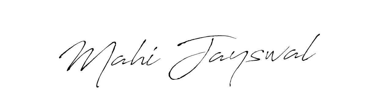 This is the best signature style for the Mahi Jayswal name. Also you like these signature font (Antro_Vectra). Mix name signature. Mahi Jayswal signature style 6 images and pictures png