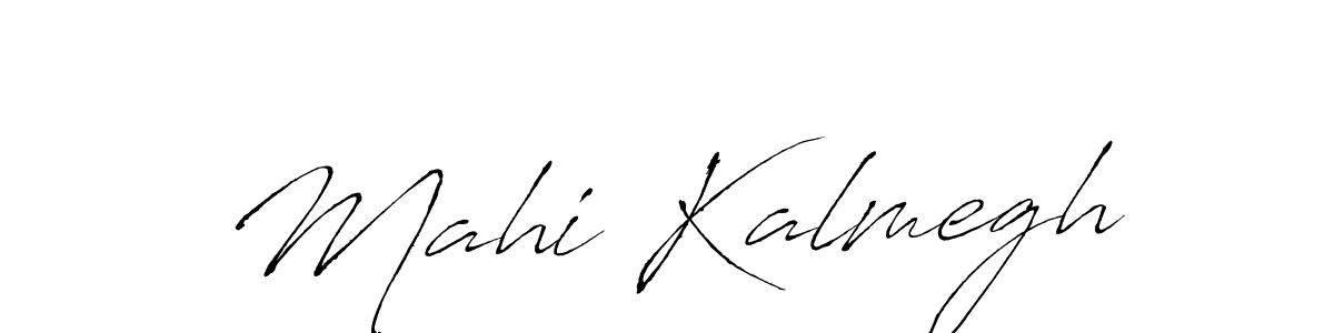 How to make Mahi Kalmegh signature? Antro_Vectra is a professional autograph style. Create handwritten signature for Mahi Kalmegh name. Mahi Kalmegh signature style 6 images and pictures png