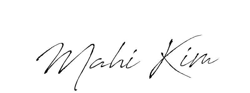 You should practise on your own different ways (Antro_Vectra) to write your name (Mahi Kim) in signature. don't let someone else do it for you. Mahi Kim signature style 6 images and pictures png