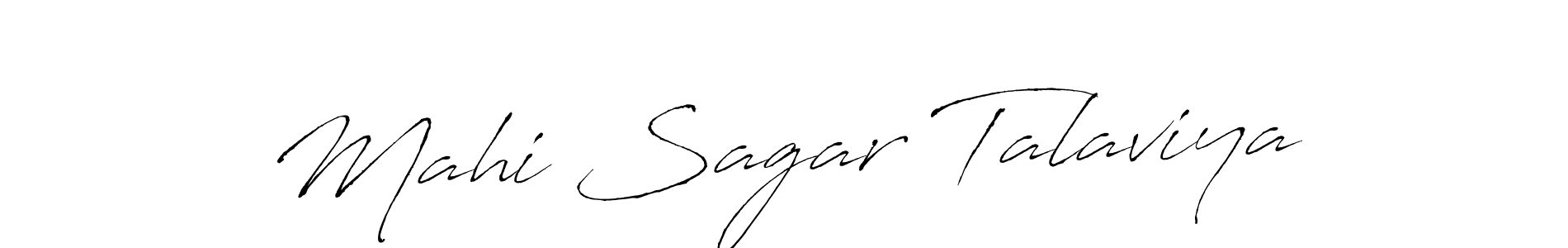 Make a beautiful signature design for name Mahi Sagar Talaviya. Use this online signature maker to create a handwritten signature for free. Mahi Sagar Talaviya signature style 6 images and pictures png