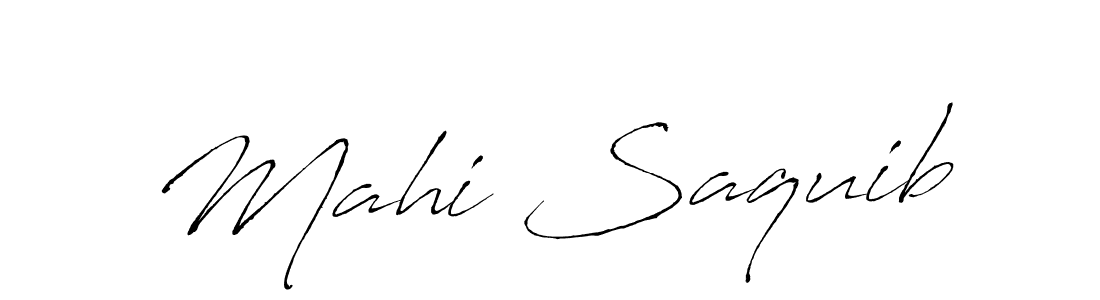 Design your own signature with our free online signature maker. With this signature software, you can create a handwritten (Antro_Vectra) signature for name Mahi Saquib. Mahi Saquib signature style 6 images and pictures png