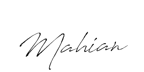 Similarly Antro_Vectra is the best handwritten signature design. Signature creator online .You can use it as an online autograph creator for name Mahian. Mahian signature style 6 images and pictures png