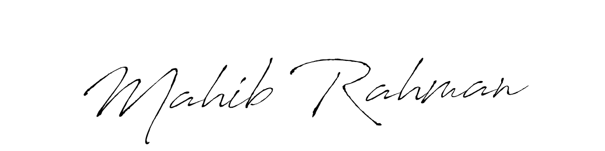 You should practise on your own different ways (Antro_Vectra) to write your name (Mahib Rahman) in signature. don't let someone else do it for you. Mahib Rahman signature style 6 images and pictures png