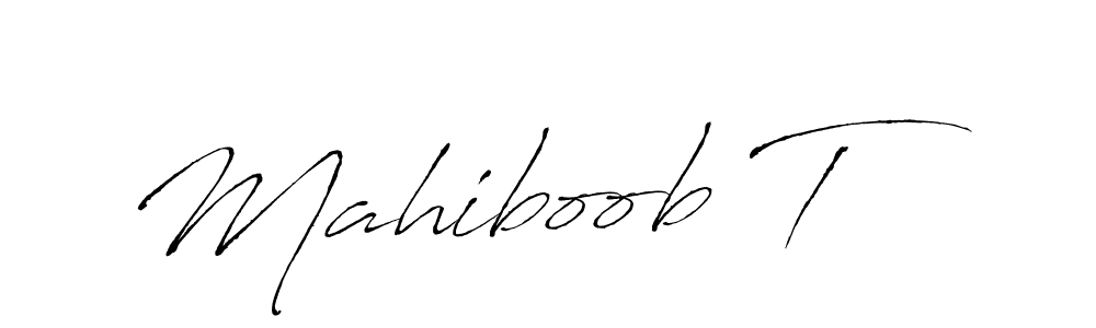 See photos of Mahiboob T official signature by Spectra . Check more albums & portfolios. Read reviews & check more about Antro_Vectra font. Mahiboob T signature style 6 images and pictures png