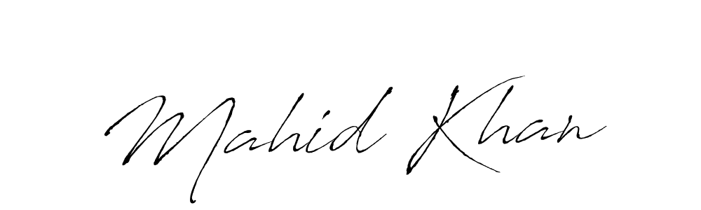 Antro_Vectra is a professional signature style that is perfect for those who want to add a touch of class to their signature. It is also a great choice for those who want to make their signature more unique. Get Mahid Khan name to fancy signature for free. Mahid Khan signature style 6 images and pictures png