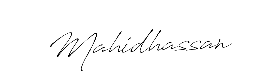 Antro_Vectra is a professional signature style that is perfect for those who want to add a touch of class to their signature. It is also a great choice for those who want to make their signature more unique. Get Mahidhassan name to fancy signature for free. Mahidhassan signature style 6 images and pictures png