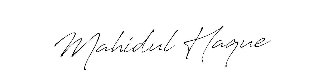 The best way (Antro_Vectra) to make a short signature is to pick only two or three words in your name. The name Mahidul Haque include a total of six letters. For converting this name. Mahidul Haque signature style 6 images and pictures png