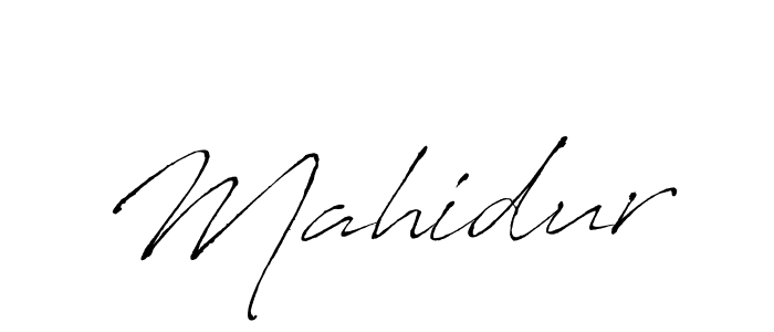 How to make Mahidur name signature. Use Antro_Vectra style for creating short signs online. This is the latest handwritten sign. Mahidur signature style 6 images and pictures png