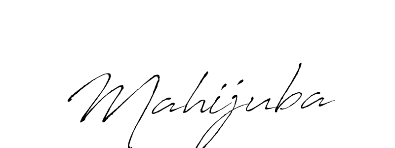 Use a signature maker to create a handwritten signature online. With this signature software, you can design (Antro_Vectra) your own signature for name Mahijuba. Mahijuba signature style 6 images and pictures png