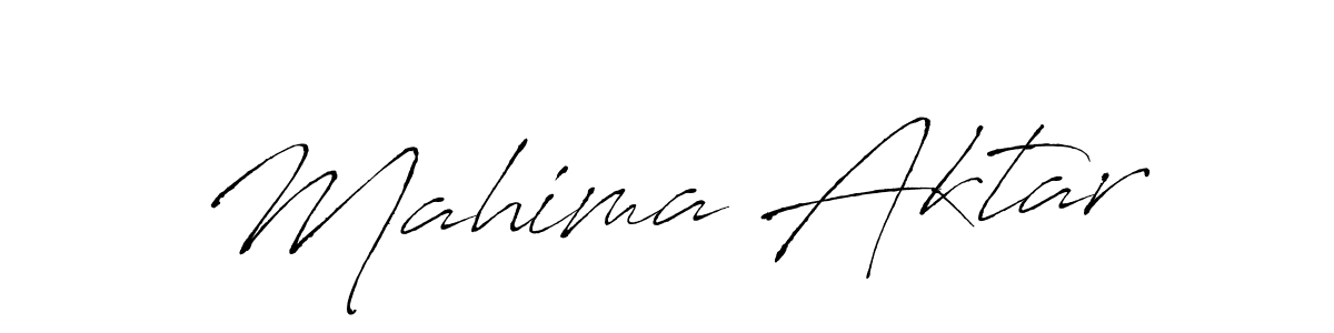 Use a signature maker to create a handwritten signature online. With this signature software, you can design (Antro_Vectra) your own signature for name Mahima Aktar. Mahima Aktar signature style 6 images and pictures png
