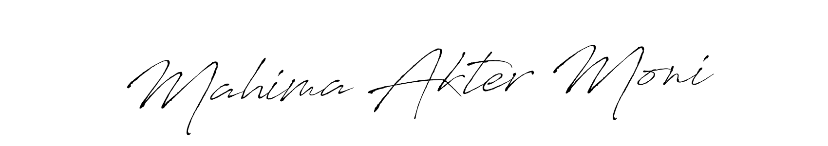 You can use this online signature creator to create a handwritten signature for the name Mahima Akter Moni. This is the best online autograph maker. Mahima Akter Moni signature style 6 images and pictures png