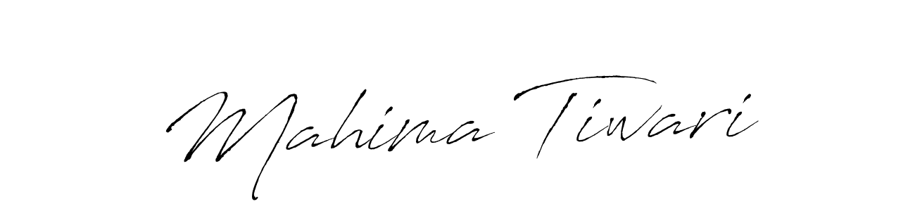 How to make Mahima Tiwari signature? Antro_Vectra is a professional autograph style. Create handwritten signature for Mahima Tiwari name. Mahima Tiwari signature style 6 images and pictures png