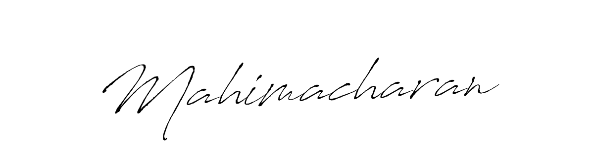 The best way (Antro_Vectra) to make a short signature is to pick only two or three words in your name. The name Mahimacharan include a total of six letters. For converting this name. Mahimacharan signature style 6 images and pictures png