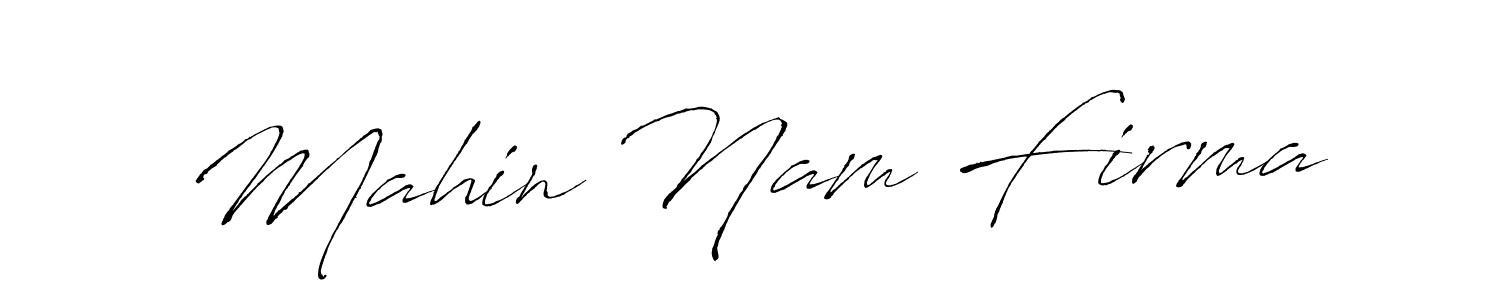 Best and Professional Signature Style for Mahin Nam Firma. Antro_Vectra Best Signature Style Collection. Mahin Nam Firma signature style 6 images and pictures png