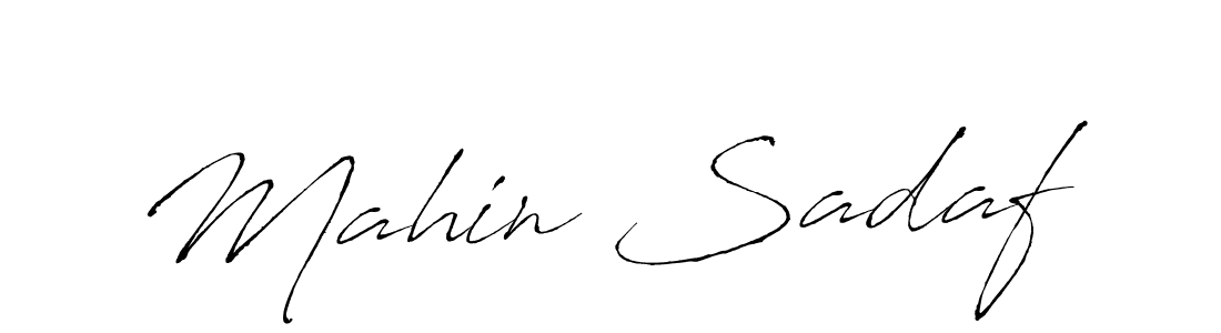 Make a short Mahin Sadaf signature style. Manage your documents anywhere anytime using Antro_Vectra. Create and add eSignatures, submit forms, share and send files easily. Mahin Sadaf signature style 6 images and pictures png