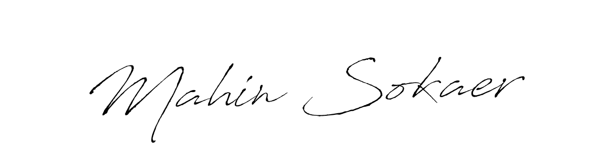 How to Draw Mahin Sokaer signature style? Antro_Vectra is a latest design signature styles for name Mahin Sokaer. Mahin Sokaer signature style 6 images and pictures png