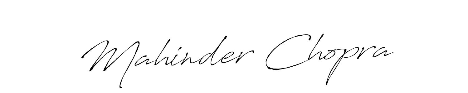 You should practise on your own different ways (Antro_Vectra) to write your name (Mahinder Chopra) in signature. don't let someone else do it for you. Mahinder Chopra signature style 6 images and pictures png