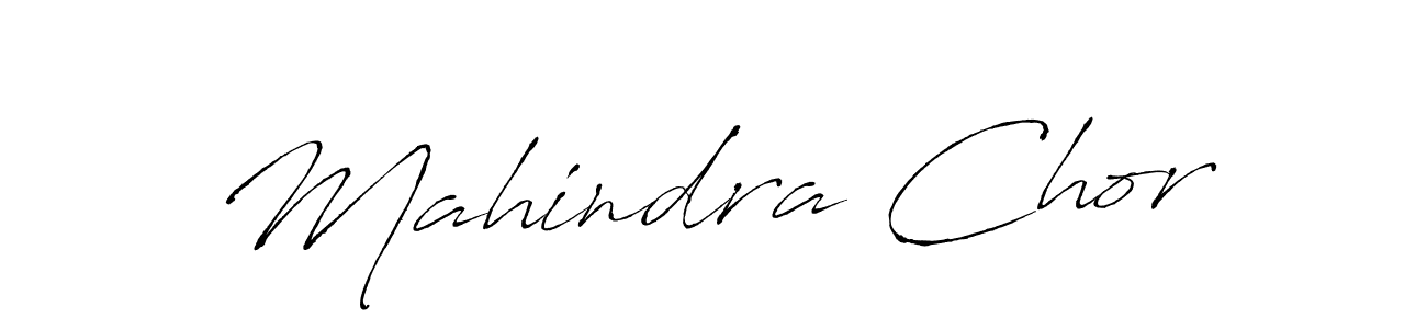 Create a beautiful signature design for name Mahindra Chor. With this signature (Antro_Vectra) fonts, you can make a handwritten signature for free. Mahindra Chor signature style 6 images and pictures png