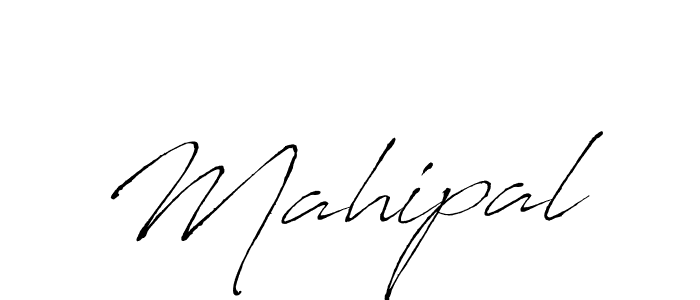 Use a signature maker to create a handwritten signature online. With this signature software, you can design (Antro_Vectra) your own signature for name Mahipal. Mahipal signature style 6 images and pictures png