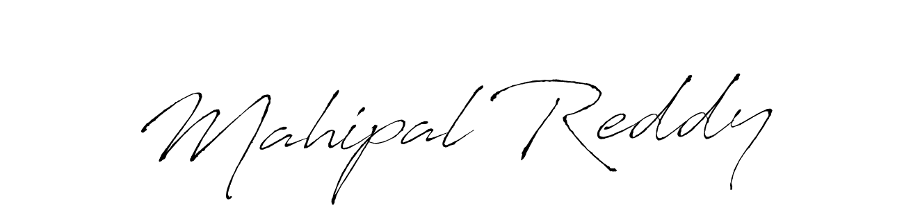 How to make Mahipal Reddy signature? Antro_Vectra is a professional autograph style. Create handwritten signature for Mahipal Reddy name. Mahipal Reddy signature style 6 images and pictures png