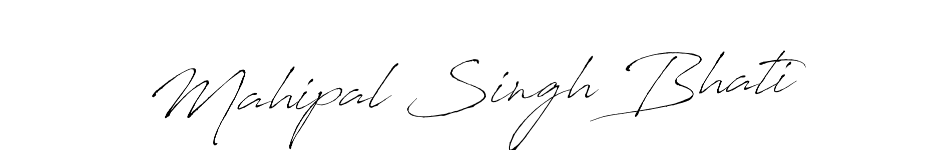 You should practise on your own different ways (Antro_Vectra) to write your name (Mahipal Singh Bhati) in signature. don't let someone else do it for you. Mahipal Singh Bhati signature style 6 images and pictures png