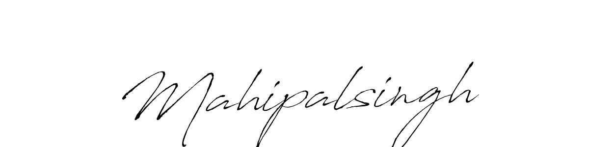 The best way (Antro_Vectra) to make a short signature is to pick only two or three words in your name. The name Mahipalsingh include a total of six letters. For converting this name. Mahipalsingh signature style 6 images and pictures png