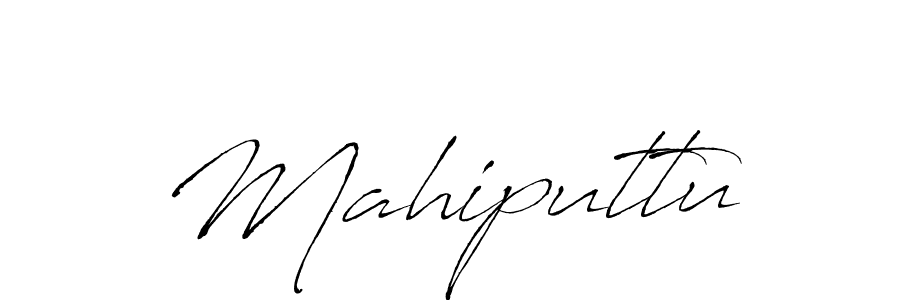 You should practise on your own different ways (Antro_Vectra) to write your name (Mahiputtu) in signature. don't let someone else do it for you. Mahiputtu signature style 6 images and pictures png