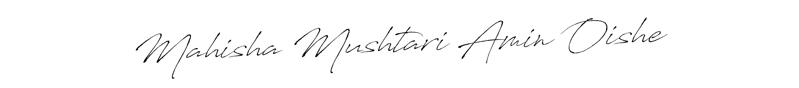 Design your own signature with our free online signature maker. With this signature software, you can create a handwritten (Antro_Vectra) signature for name Mahisha Mushtari Amin Oishe. Mahisha Mushtari Amin Oishe signature style 6 images and pictures png