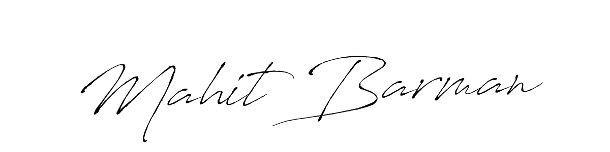 Create a beautiful signature design for name Mahit Barman. With this signature (Antro_Vectra) fonts, you can make a handwritten signature for free. Mahit Barman signature style 6 images and pictures png