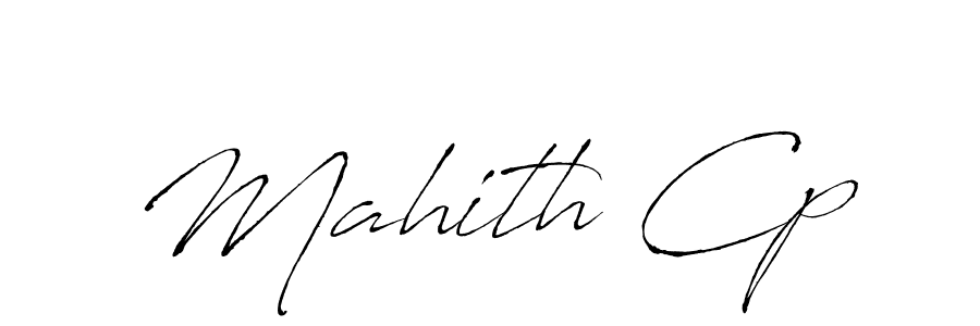 Antro_Vectra is a professional signature style that is perfect for those who want to add a touch of class to their signature. It is also a great choice for those who want to make their signature more unique. Get Mahith Cp name to fancy signature for free. Mahith Cp signature style 6 images and pictures png