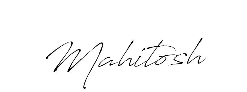 Mahitosh stylish signature style. Best Handwritten Sign (Antro_Vectra) for my name. Handwritten Signature Collection Ideas for my name Mahitosh. Mahitosh signature style 6 images and pictures png