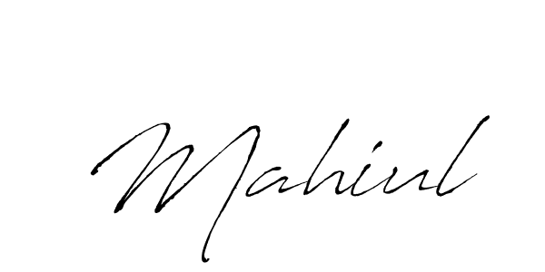 Also You can easily find your signature by using the search form. We will create Mahiul name handwritten signature images for you free of cost using Antro_Vectra sign style. Mahiul signature style 6 images and pictures png