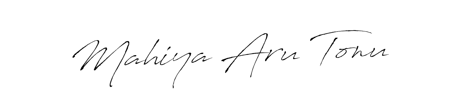 if you are searching for the best signature style for your name Mahiya Aru Tonu. so please give up your signature search. here we have designed multiple signature styles  using Antro_Vectra. Mahiya Aru Tonu signature style 6 images and pictures png