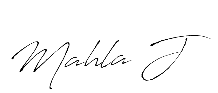 if you are searching for the best signature style for your name Mahla J. so please give up your signature search. here we have designed multiple signature styles  using Antro_Vectra. Mahla J signature style 6 images and pictures png