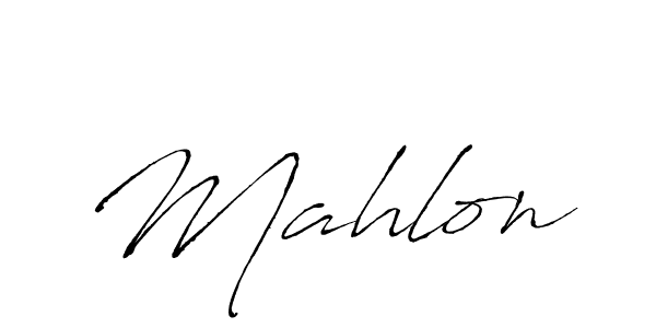 You should practise on your own different ways (Antro_Vectra) to write your name (Mahlon) in signature. don't let someone else do it for you. Mahlon signature style 6 images and pictures png