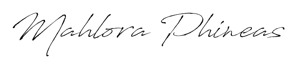 Personalize your online presence with Mahlora Phineas signature rendered in elegant Antro_Vectra font. Great for website footers and blogs. Mahlora Phineas signature style 6 images and pictures png