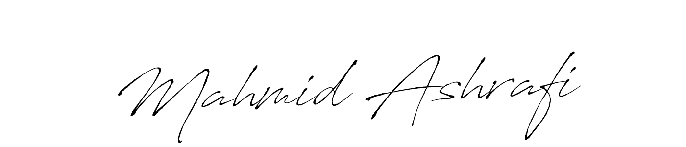 How to make Mahmid Ashrafi name signature. Use Antro_Vectra style for creating short signs online. This is the latest handwritten sign. Mahmid Ashrafi signature style 6 images and pictures png