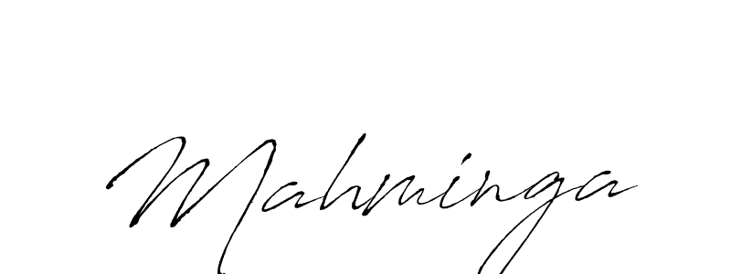 Design your own signature with our free online signature maker. With this signature software, you can create a handwritten (Antro_Vectra) signature for name Mahminga. Mahminga signature style 6 images and pictures png