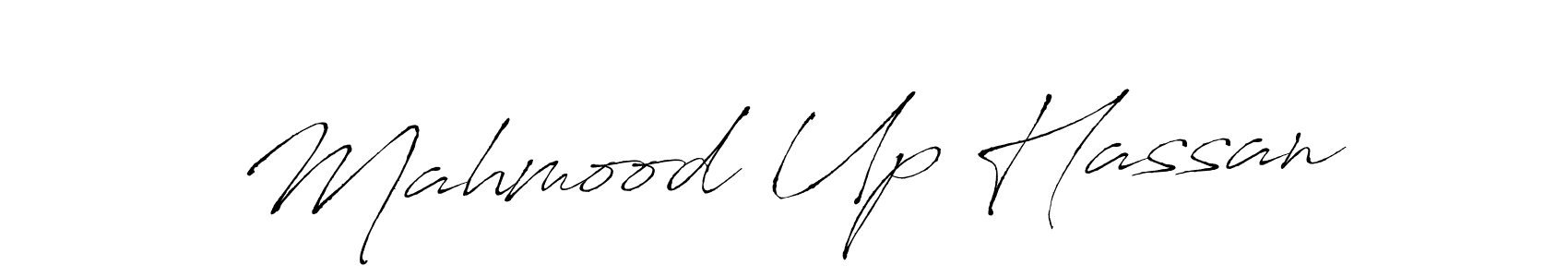 The best way (Antro_Vectra) to make a short signature is to pick only two or three words in your name. The name Mahmood Up Hassan include a total of six letters. For converting this name. Mahmood Up Hassan signature style 6 images and pictures png
