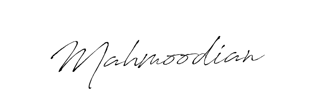 Use a signature maker to create a handwritten signature online. With this signature software, you can design (Antro_Vectra) your own signature for name Mahmoodian. Mahmoodian signature style 6 images and pictures png
