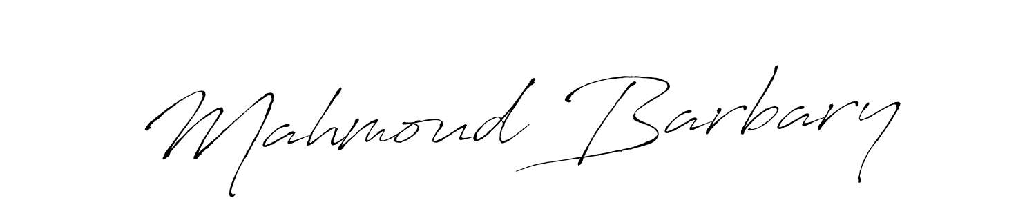 Use a signature maker to create a handwritten signature online. With this signature software, you can design (Antro_Vectra) your own signature for name Mahmoud Barbary. Mahmoud Barbary signature style 6 images and pictures png