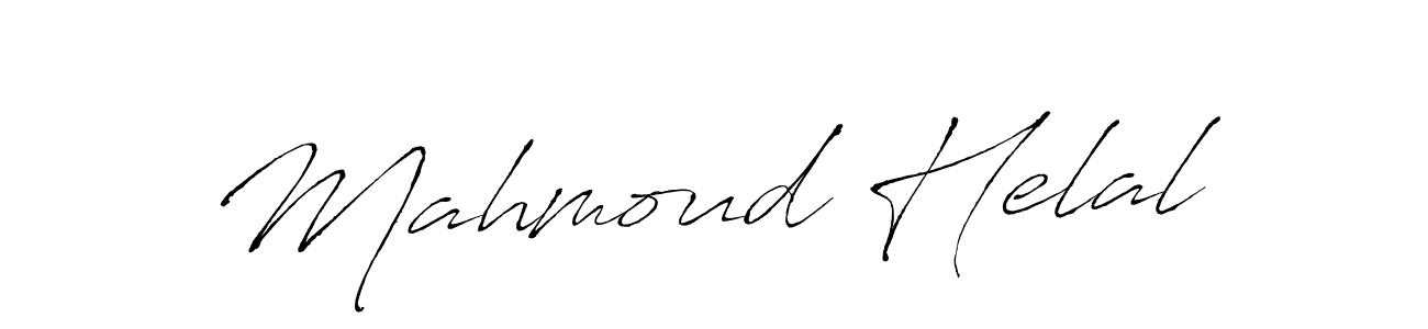 It looks lik you need a new signature style for name Mahmoud Helal. Design unique handwritten (Antro_Vectra) signature with our free signature maker in just a few clicks. Mahmoud Helal signature style 6 images and pictures png