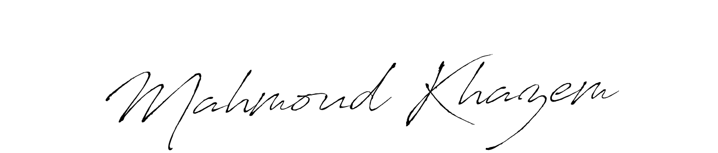 Use a signature maker to create a handwritten signature online. With this signature software, you can design (Antro_Vectra) your own signature for name Mahmoud Khazem. Mahmoud Khazem signature style 6 images and pictures png