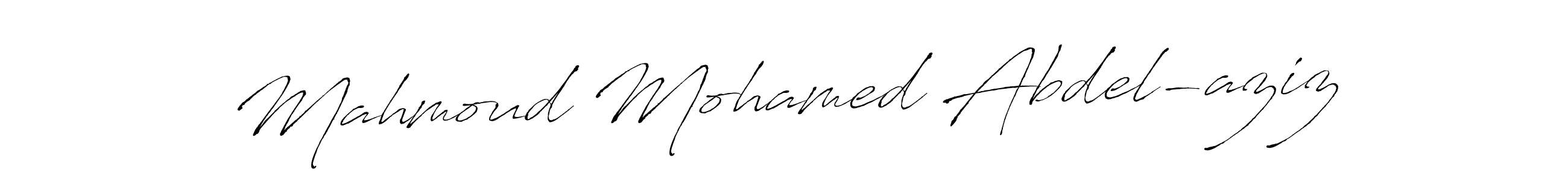 How to make Mahmoud Mohamed Abdel-aziz name signature. Use Antro_Vectra style for creating short signs online. This is the latest handwritten sign. Mahmoud Mohamed Abdel-aziz signature style 6 images and pictures png