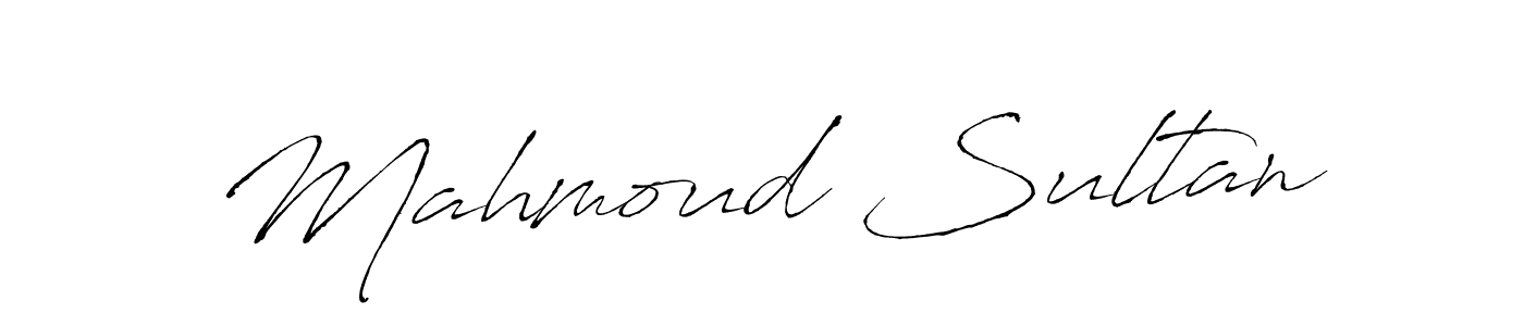 Mahmoud Sultan stylish signature style. Best Handwritten Sign (Antro_Vectra) for my name. Handwritten Signature Collection Ideas for my name Mahmoud Sultan. Mahmoud Sultan signature style 6 images and pictures png