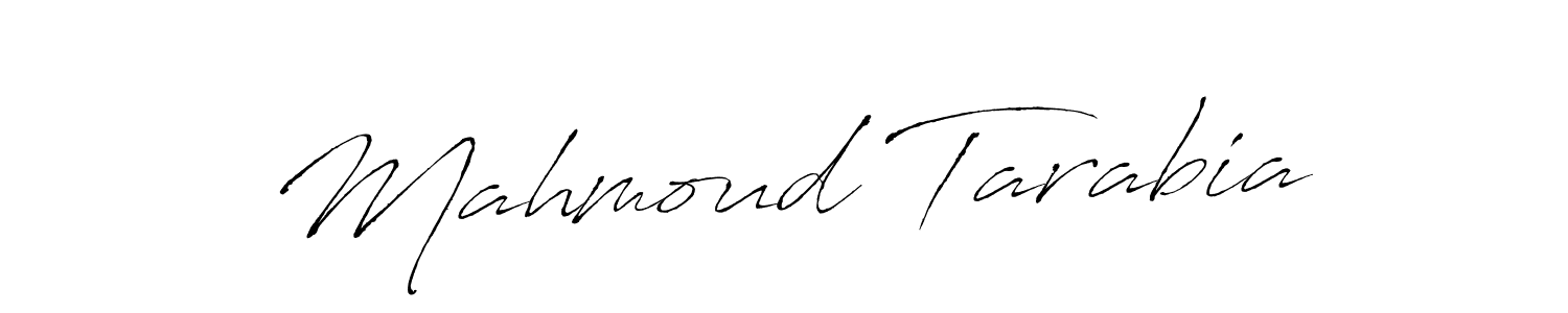 Antro_Vectra is a professional signature style that is perfect for those who want to add a touch of class to their signature. It is also a great choice for those who want to make their signature more unique. Get Mahmoud Tarabia name to fancy signature for free. Mahmoud Tarabia signature style 6 images and pictures png